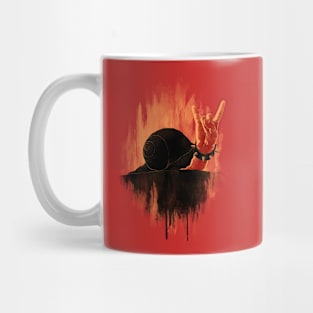 Rock Hard Snail Mug